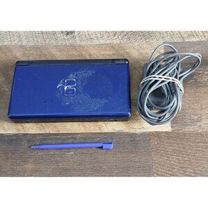 Nintendo DS Lite Cobalt Handheld System - Blue/Black USG-USA-1 - Tested